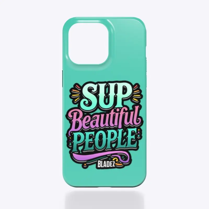 Beautiful People iPhone case